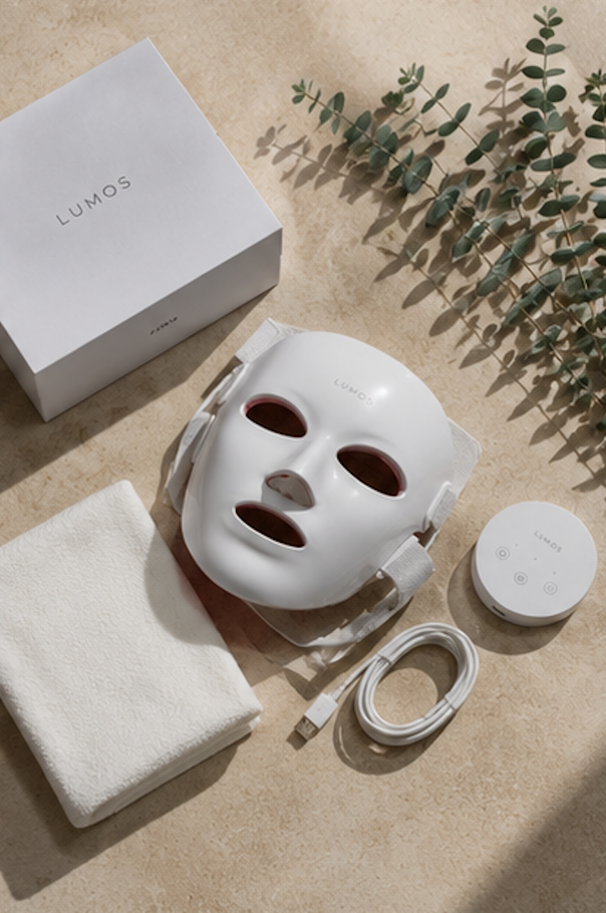 Mask on table
